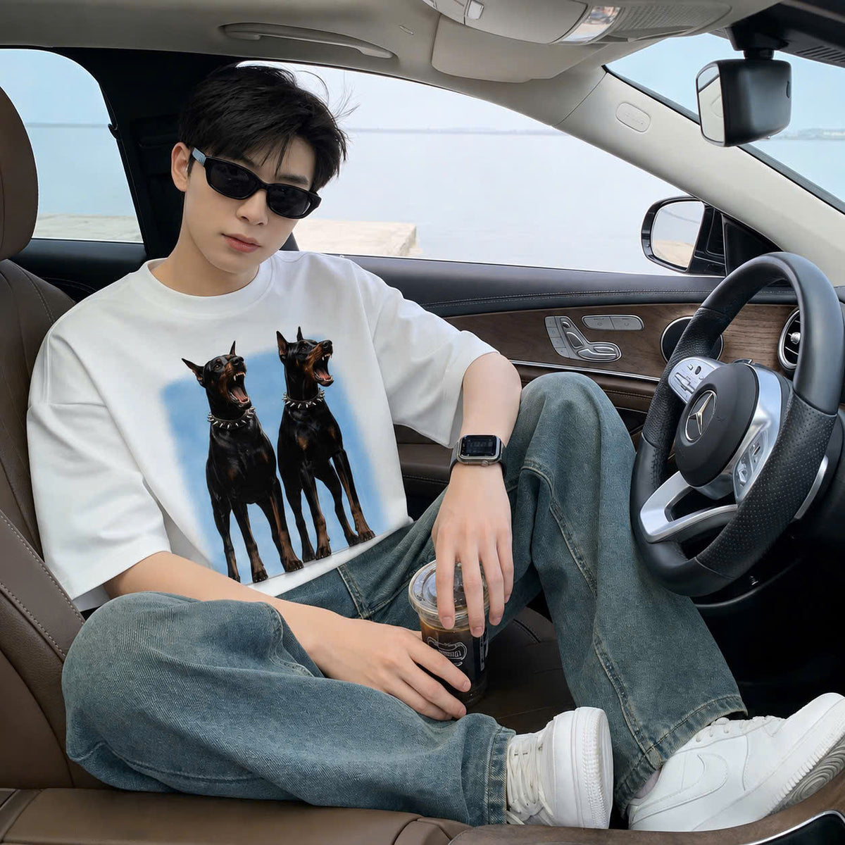 Áo Thun 𝐃𝐎𝐁𝐄𝐑𝐌𝐀𝐍