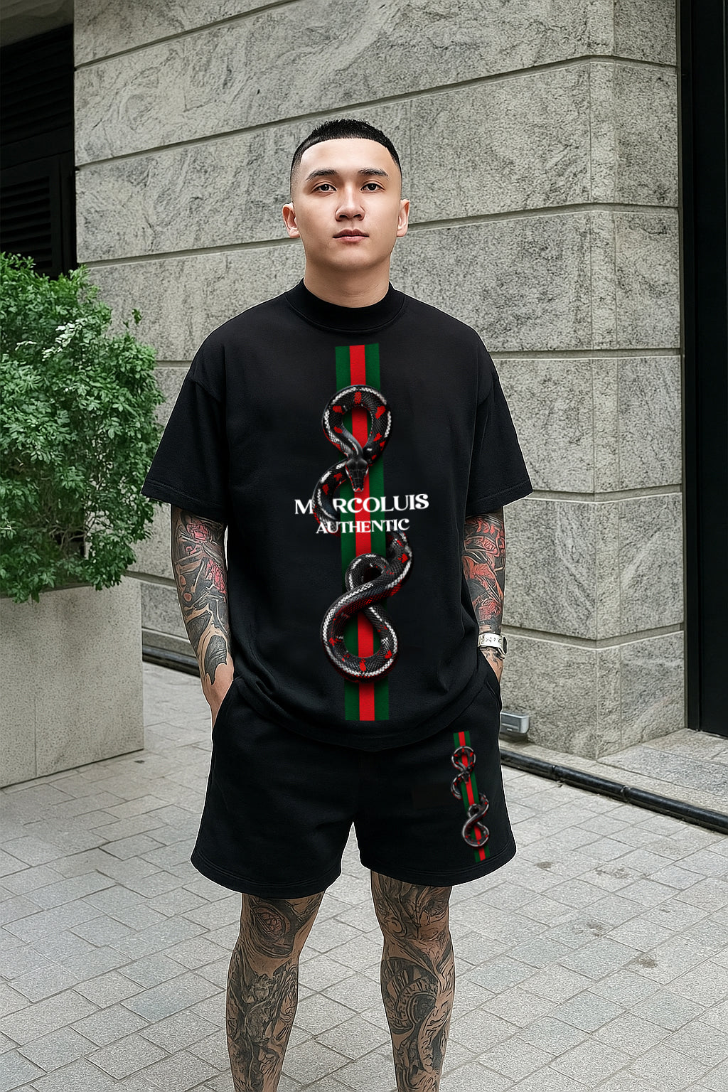 Bộ Thun SNAKE MC